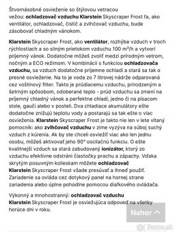 Skyscraper Frost ochladzovač vzduchu - 6