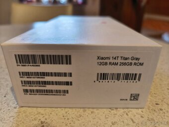 MT Xiaomi 14T Titan Gray 12GB RAM 256GB ROM - 6