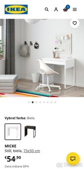Stôl Ikea Micke - 6