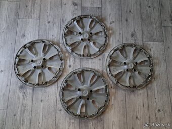 Kryty kolies, puklice FORD R16 veľmi zachovalý stav - 6