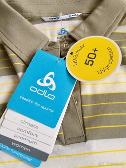 Dámska košeľa s krátkym rukávom ODLO, Veľkosť M - 6