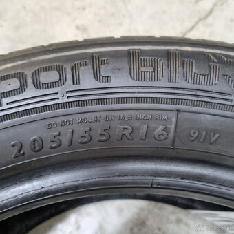 Letné pneumatiky 205/55 R16 DUNLOP - 6