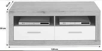 Vitrína + stolík pod TV - 6