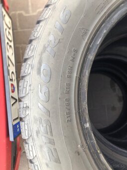 Zimne pneu 215/60r16 - 6