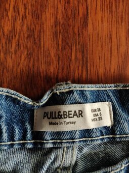 Pull&Bear straight jeans – dámské džíny s vysokým pasem, vel - 6