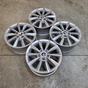 Hliníkové Škoda disky 5x112 R16 6,5J ET46 - 6