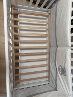 Detská postieľka Erbesi s medvedíkov a srdiečkami - 6