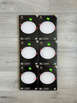 6x LED panel Nedes lpl123 12W (Nové) - 6