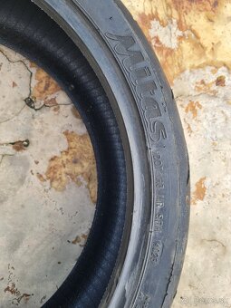 Predám 2 motocyklové pneumatiky Mitas 125/70ZR17 M/C 58W - 6