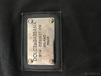 DOLCE&GABBANA originál black damske tricko M/L - 6