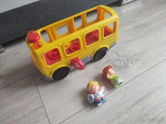 Fisher Price Little People Školský autobus, dve postavičky - 6