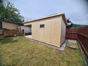 Pergoly, prístrešky, záhradné domčeky a ine veci na záhradu - 6