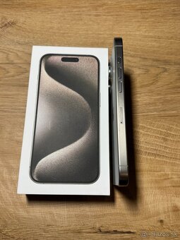 iPhone 15 Pro 128GB Natural Titanium AKO NOVÝ - 6