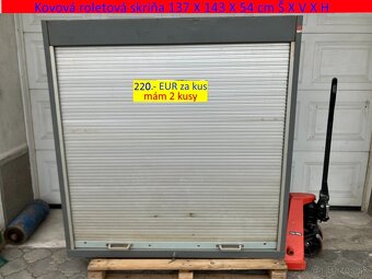 Kovová roletová skriňa - 6