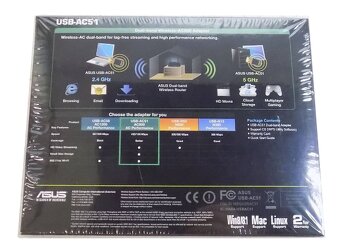 Predám WiFi USB adaptér ASUS USB-AC51 - 6
