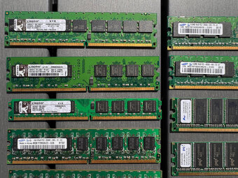 PC RAM pamäte: 256 MB, 512 MB, 1 GB a 2 GB - 6