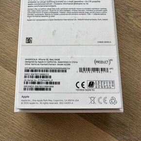 iPhone SE 2020 64 GB Red - 6