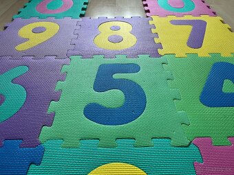 Penové puzzle, čísla - 6