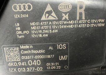 Audi S6 A6 4K C8 Full led světlomet - 6