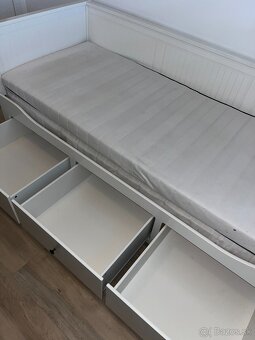 Rozkladacia posteľ HEMNES s úložným priestorom - 6