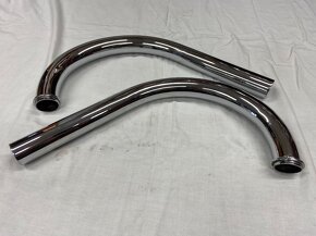 Predám VÝFUKY(dútniky) kolená JAWA 250 350 KYV-PAN, REPLIK - 6