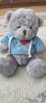 Plyšový macko s mikinou - 6