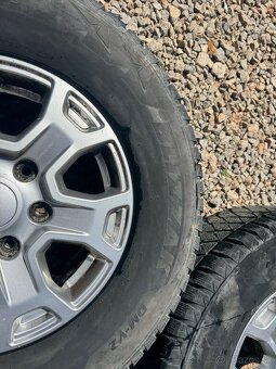 Hliníkové disky Ford Ranger 6x139,7 R16 + zimné na dojazd - 6