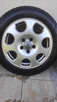 Zimné pneumatiky Continental 205/55/R16 + 5 Alu original aud - 6