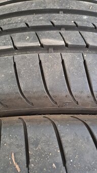 Predám 4ks jazdené letné 215/45r18-89V Good Year - 6