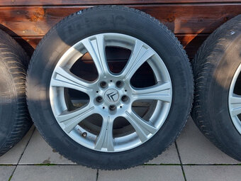 elektrony 5X108 R17 ET32 + 225/55 R17 zimné kleber - 6