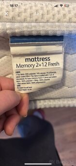 Matrac 160x200plus rošty - 6