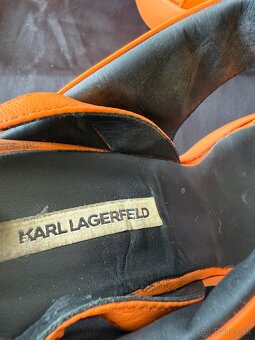 Sandále na opätku karl lagerfeld - 6