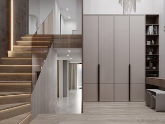 6 izb. skolaudovaný viladom (235 m²) bazén, vstupo do lesa - 6