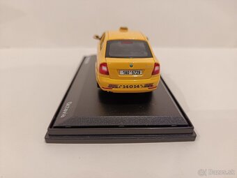 Škoda Octavia fl. taxi AAA Abrex,1:43 - 6
