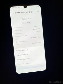 Samsung Galaxy A15 128GB black - 6