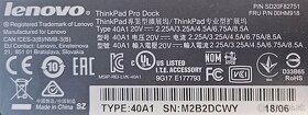 Predám Lenovo ThinkPad X250 s LTE modemom a dokovacou stan. - 6