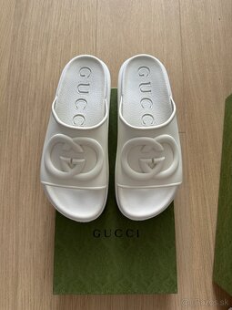 Predám Úplne Nové šľapky Gucci - 6