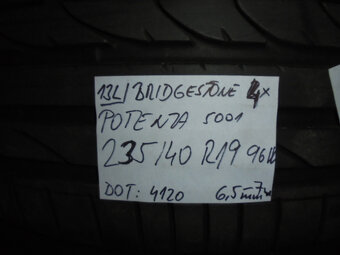 Bridgestone Potenza S001 235/40 R19 96W č.13L - 6