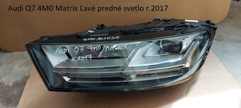 Audi Q7, Audi Q8 - použité náhradné diely - 6