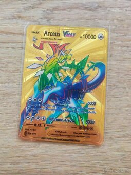 Kovové Pokekon karty - 6