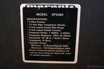 predám VINTAGE repro MARANTZ SP 2062 - 6