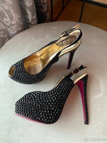 Luxusná, extravagantná dámska obuv - 6