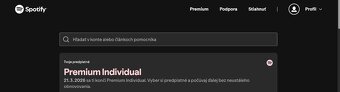 Spotify PREMIUM individual 3/6/12 mesiacov - 6