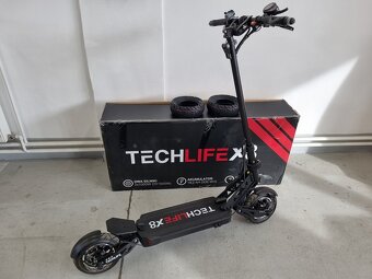Elektrická kolobežka Techlife X8, 2x1000W - 6