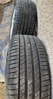 Hlinikive disky na audi a6c6 +letne gumy. Top stav - 6