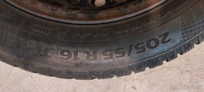 Zimné pneu..na plechových diskoch a tpms sada - 6