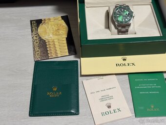 Rolex Hulk Submariner Automatické Zelené Hodinky Na Predaj - 6