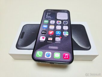 APPLE IPHONE 15 PRO MAX 256GB BLACK TITANIUM,BATERKA 99% - 6