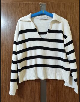 Bershka zelena mikina, bordova FB mikina Zara pulovrik a ine - 6