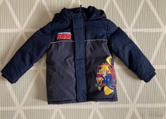 chlapčenská zimná bunda  Požiarnik Sám - 98/ 3 r - 6